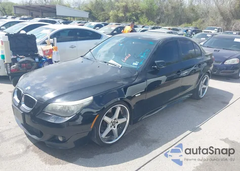 2008 BMW 550I из США, поврежденный, VIN WBANW53548CT50425